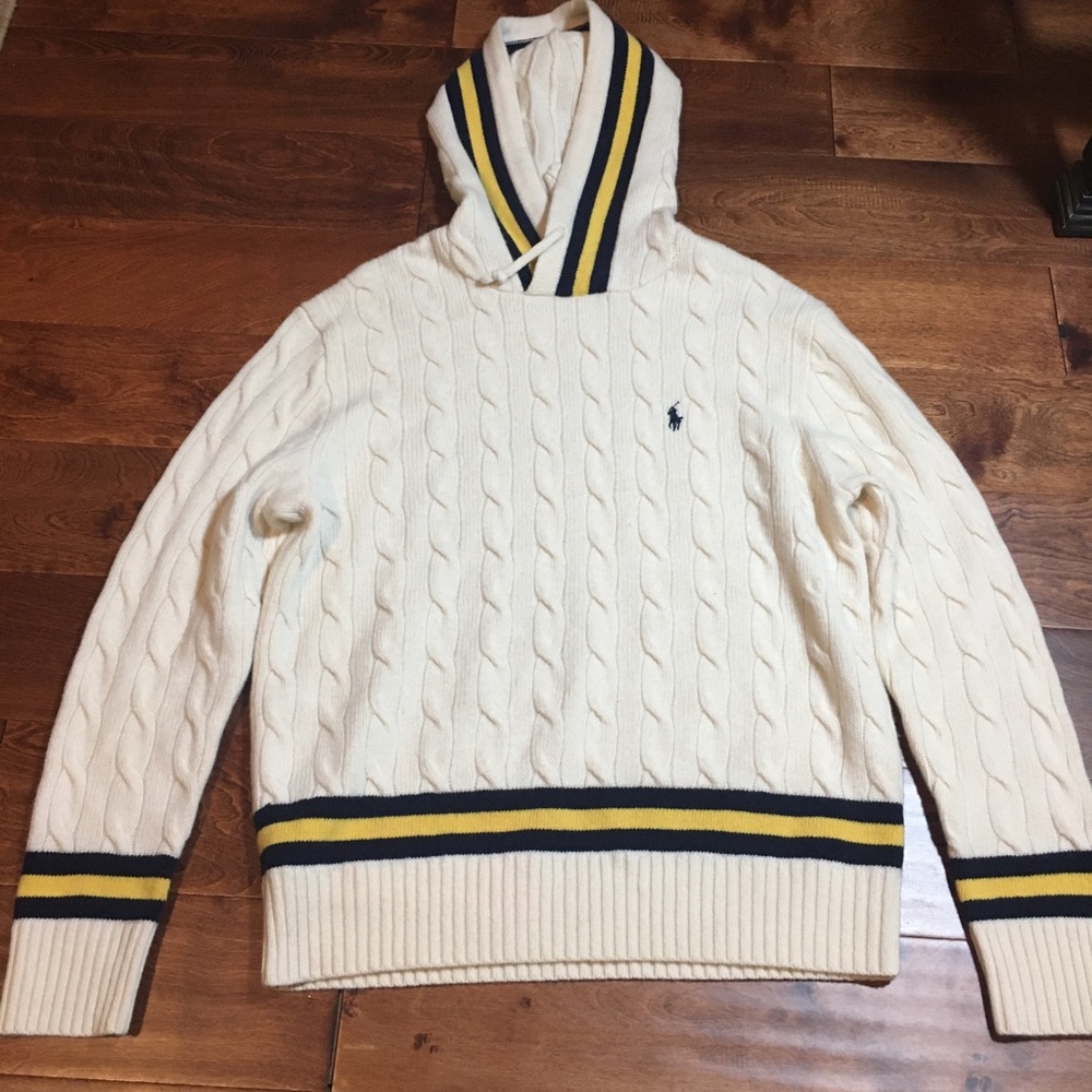 Men’s Polo Ralph Lauren sweater with hood